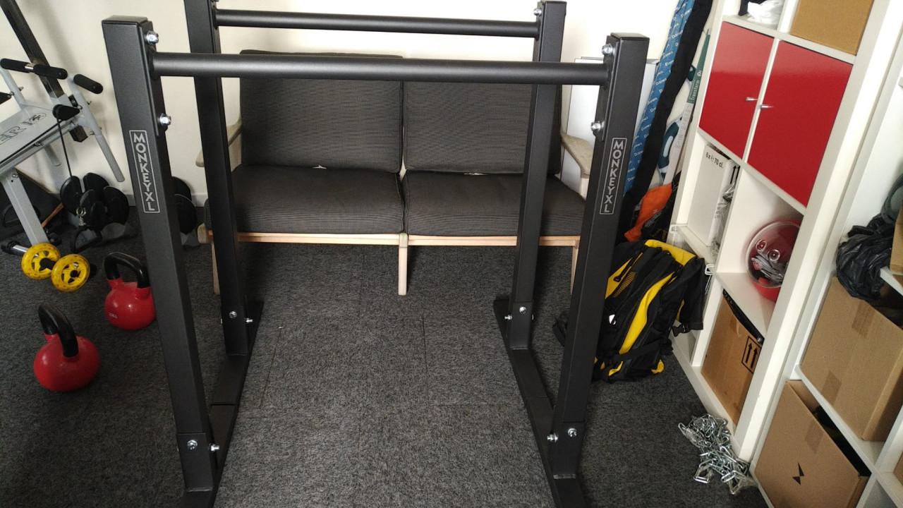 Monkey XL dip bar "the muscle" VERZINKT