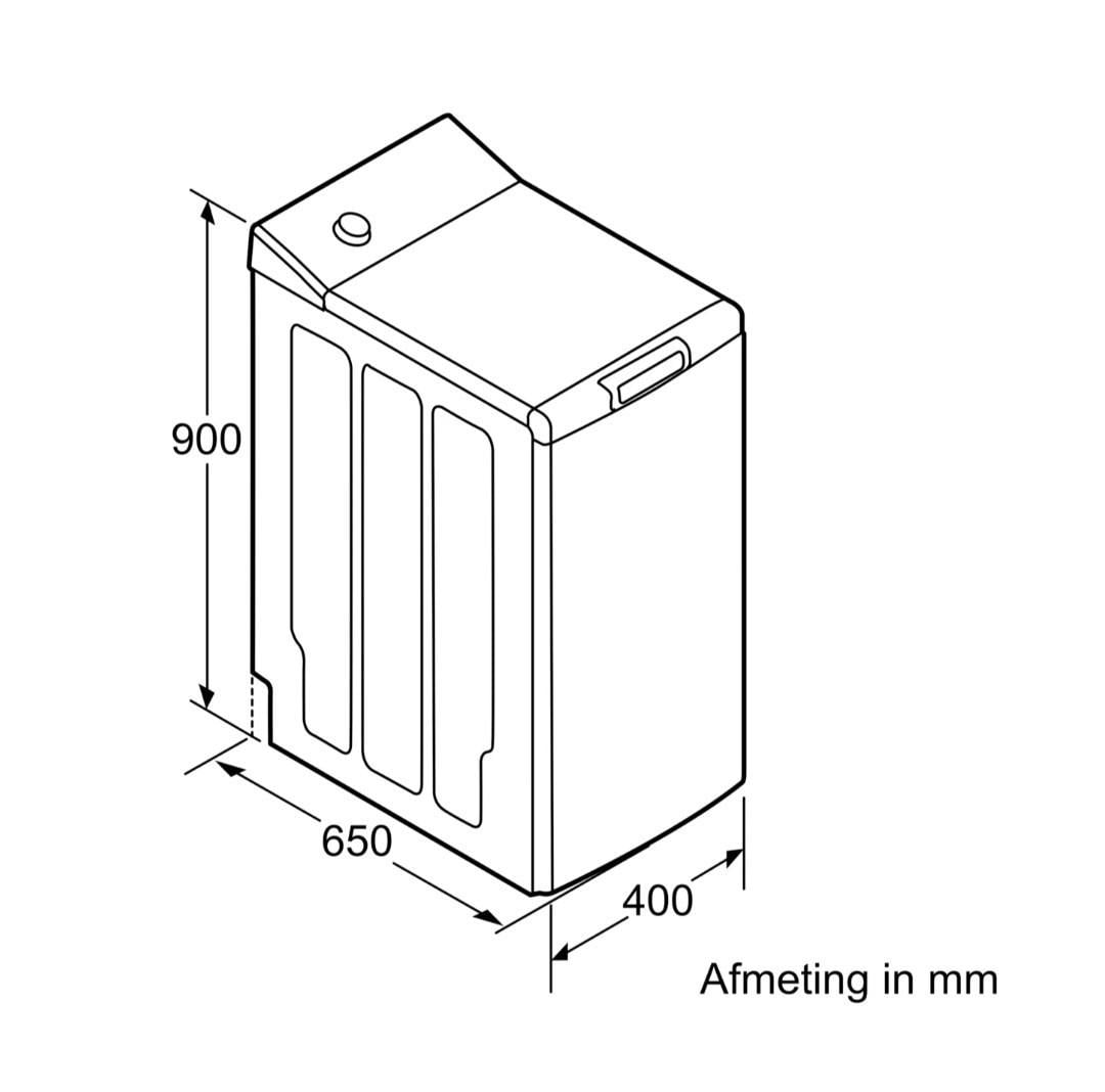 Siemens bovenlader wasmachine
