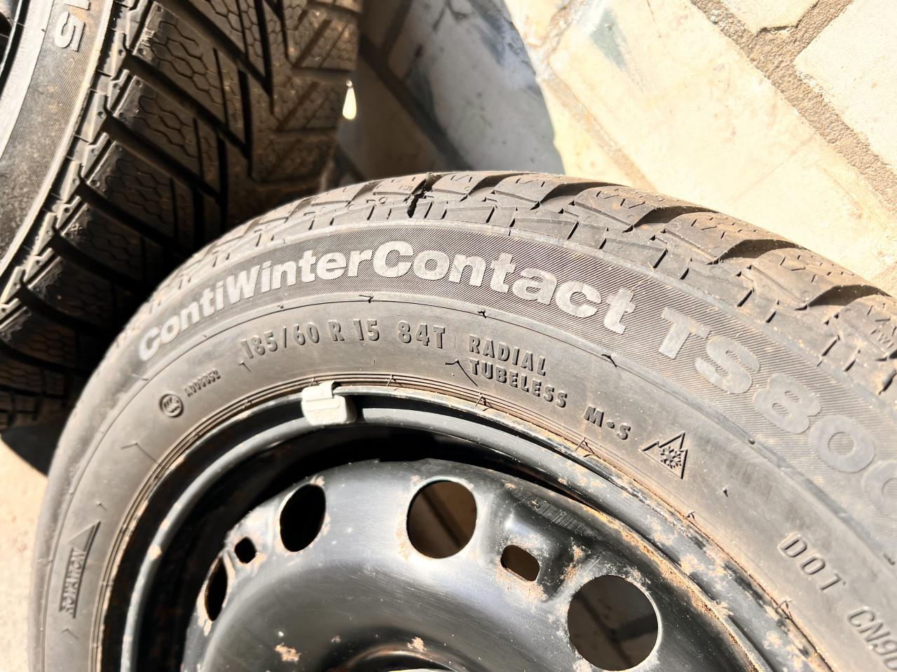 Winterbanden op velg