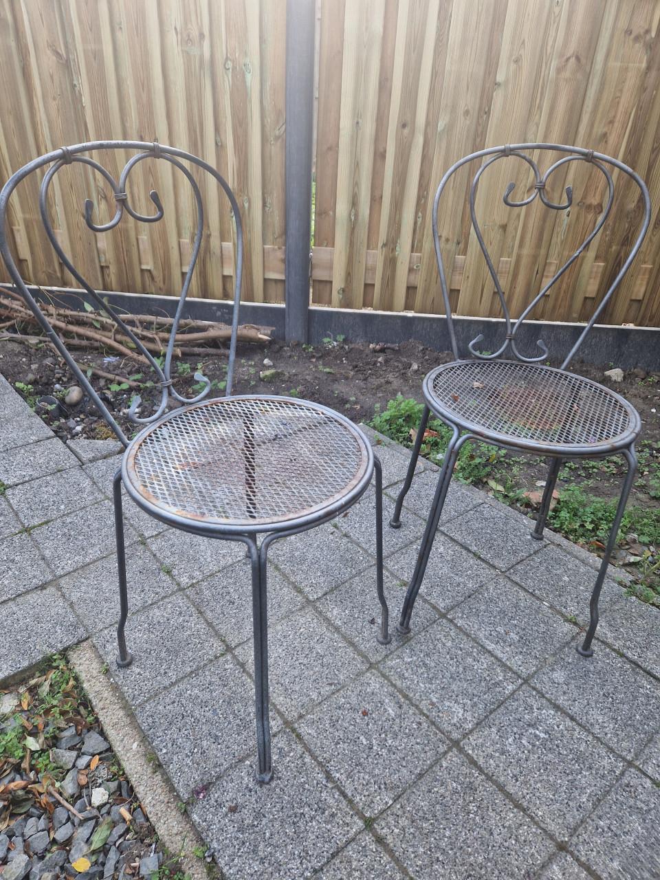 Tuin setje staal