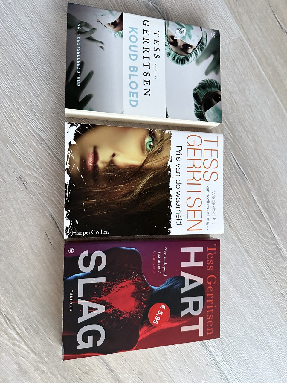 3 boeken Tess Gerritsen