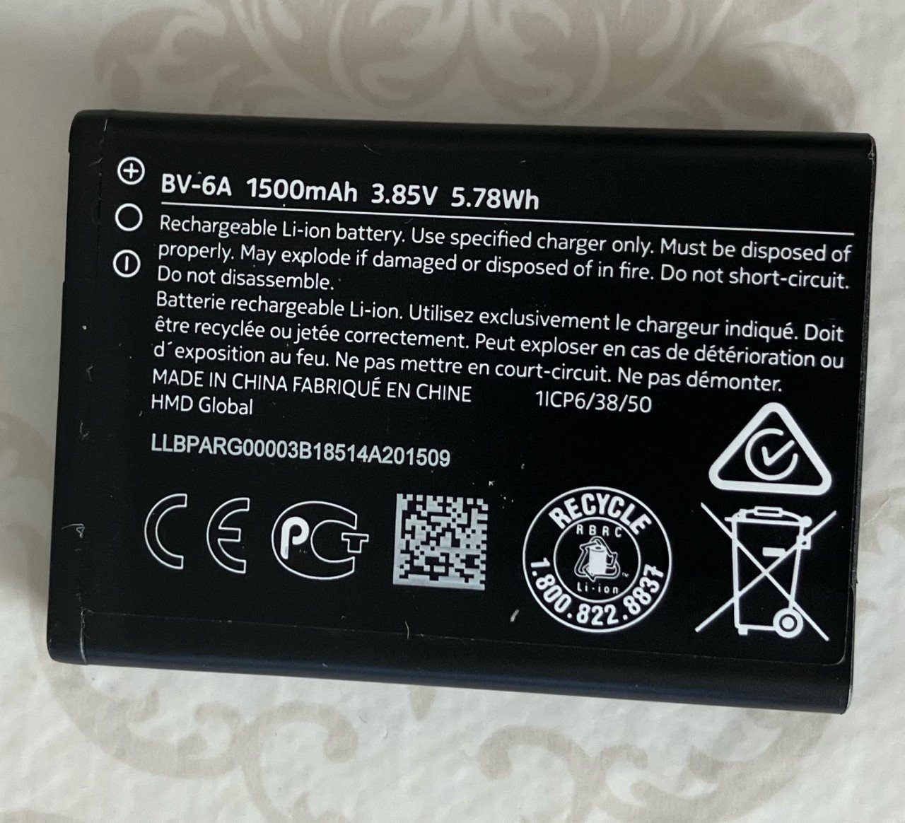 Nokia 8110 4G mobiel zwart banaan vorm Dual Sim Simlock vrij telefoon