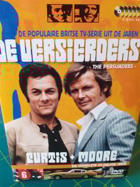 De Versierders met Tony Curtis en Roger Moore. Box van 8 DVD's