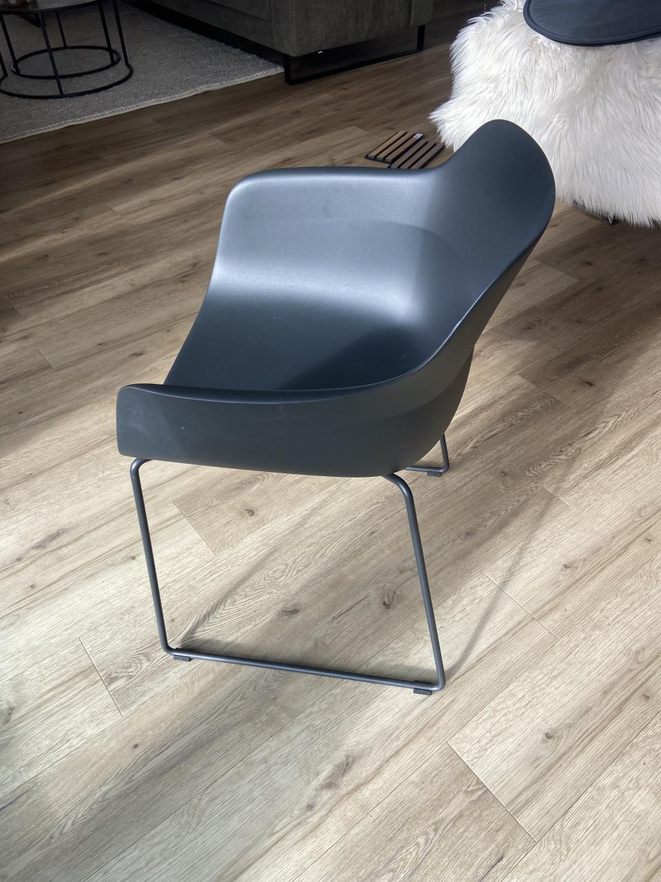 Brunner Crona Light stoelen – set van 8 – antraciet