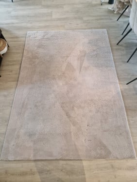 Vloerkleed beige van Karwei