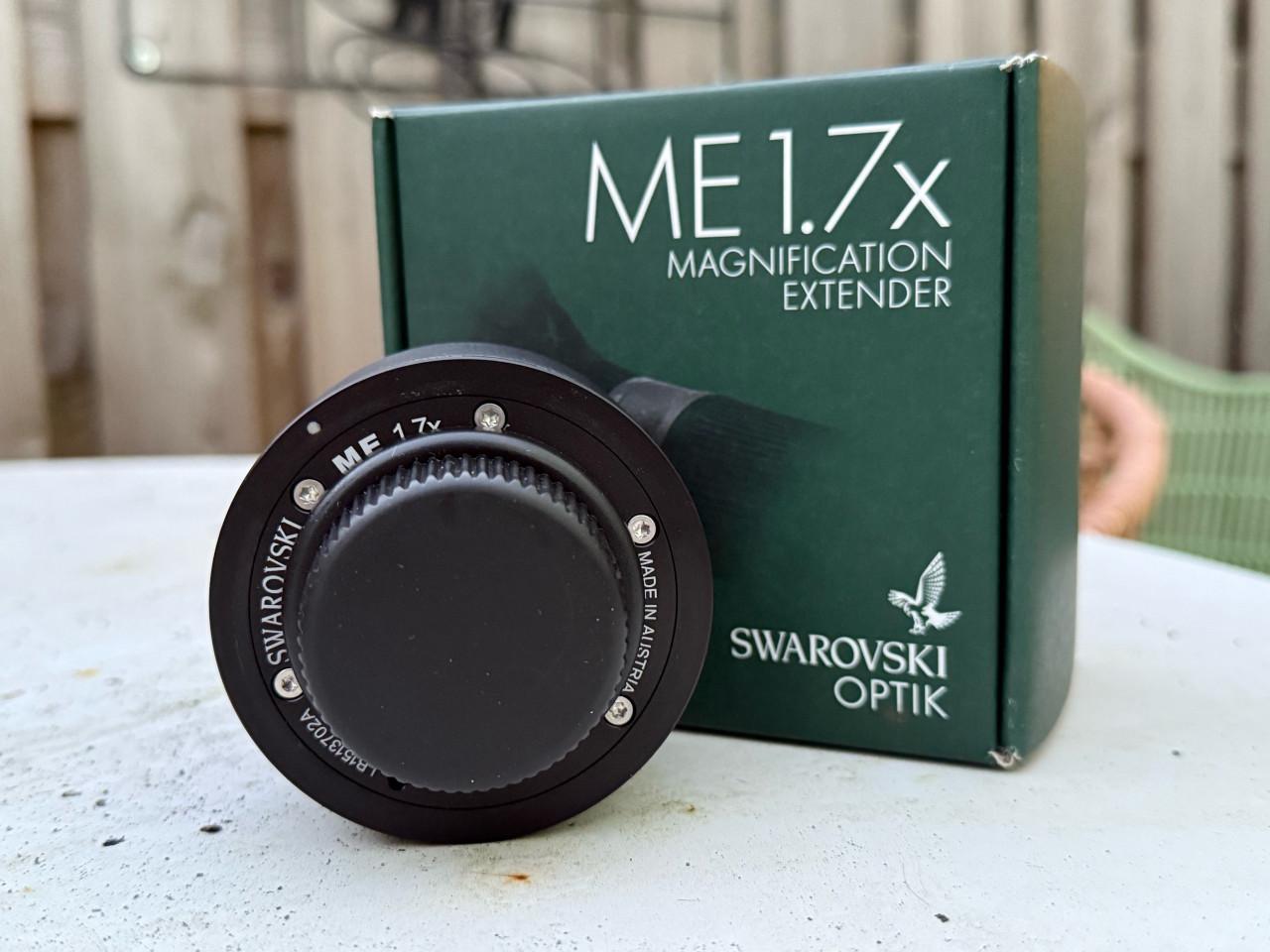 Swarovski ME 1.7x extender