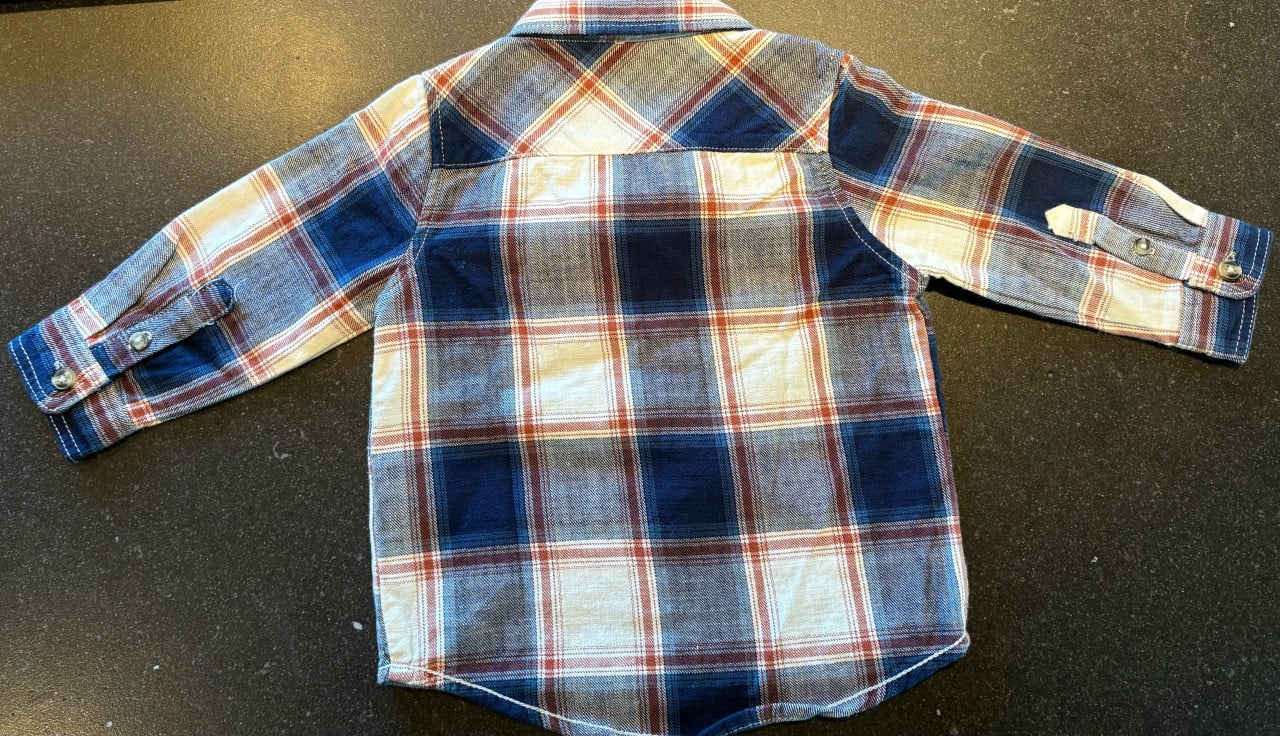 Jongens blouse maat 74