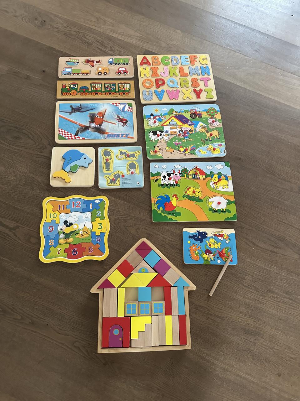 Houten puzzels
