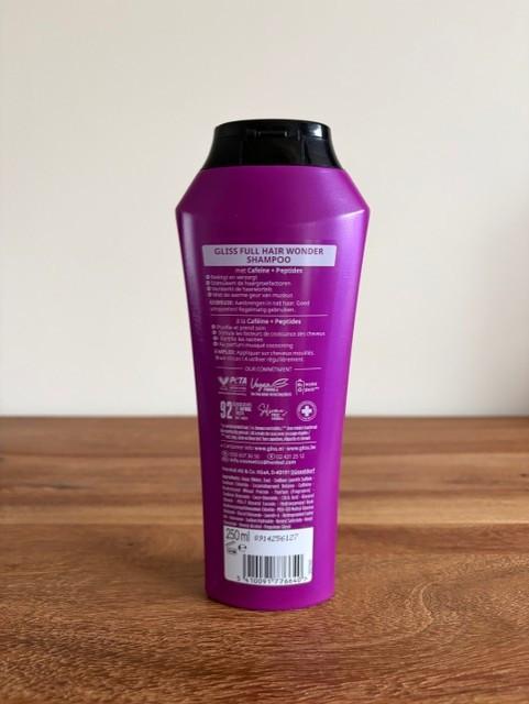 Schwarzkopf | Gliss Full Hair Wonder Shampoo | 250ml