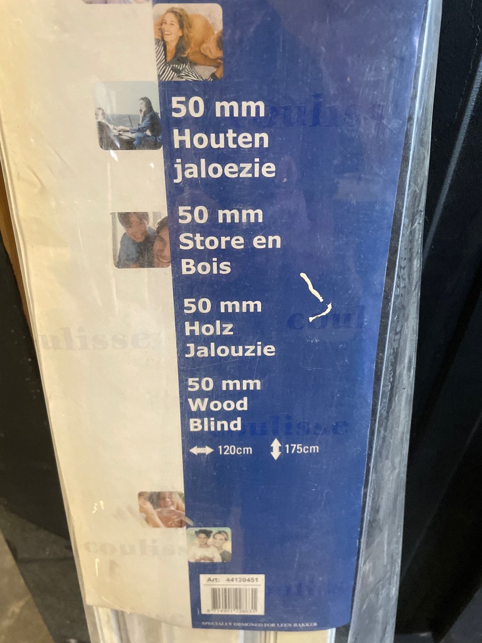 Houten jaloezie