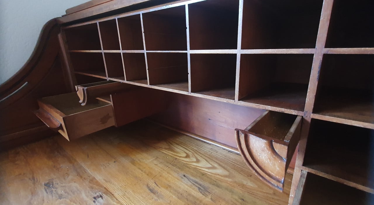 Antiek cylinderbureau 1900