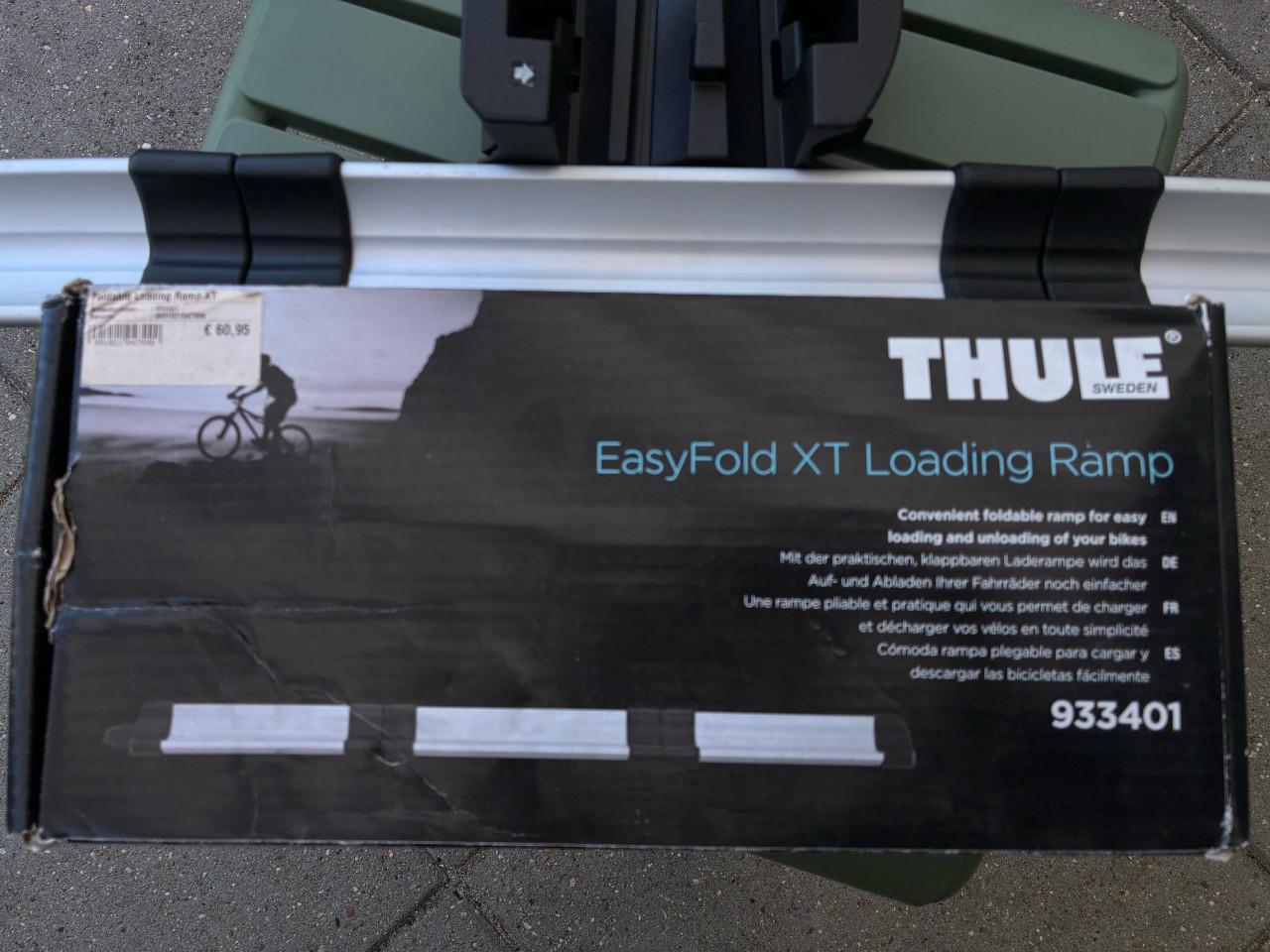 Thule oprijgoot fietsdrager