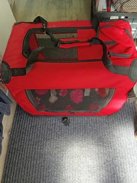 Honden Reistas 45x60, met vetkleedje.