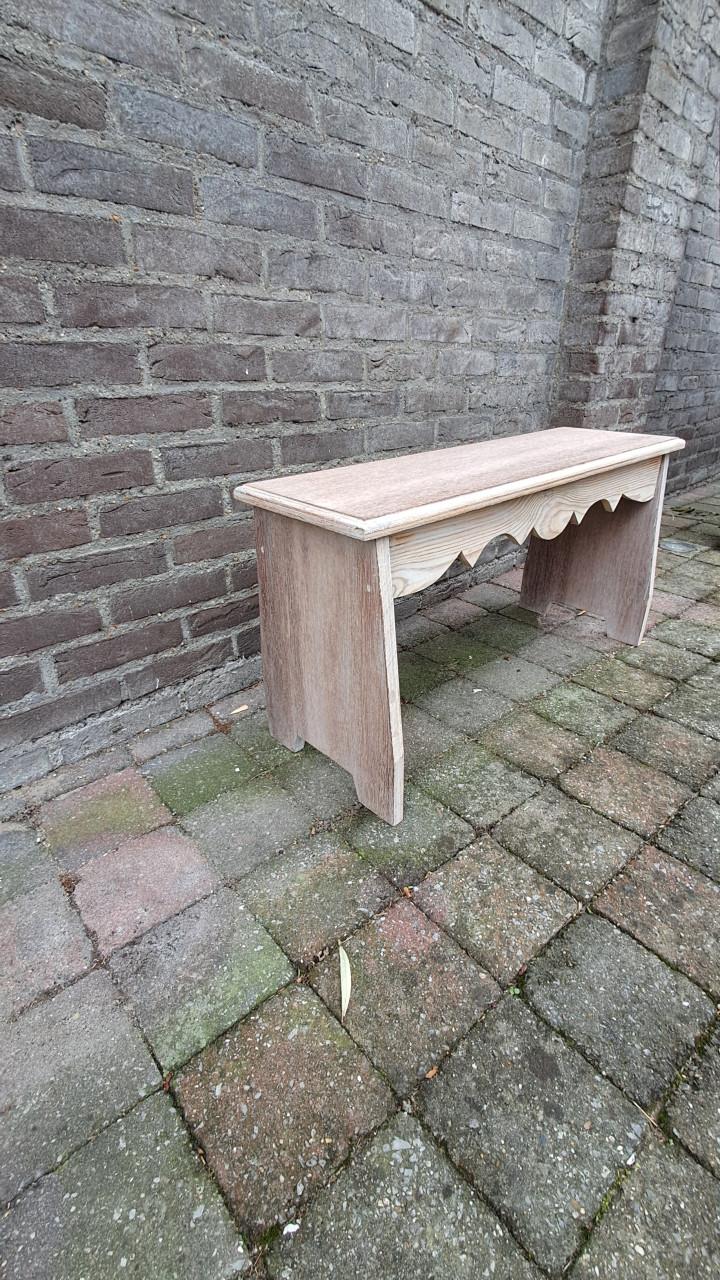 Houten bankje