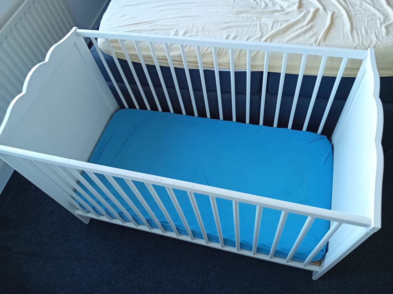 Ledikantje wit 60x120 (excl matras