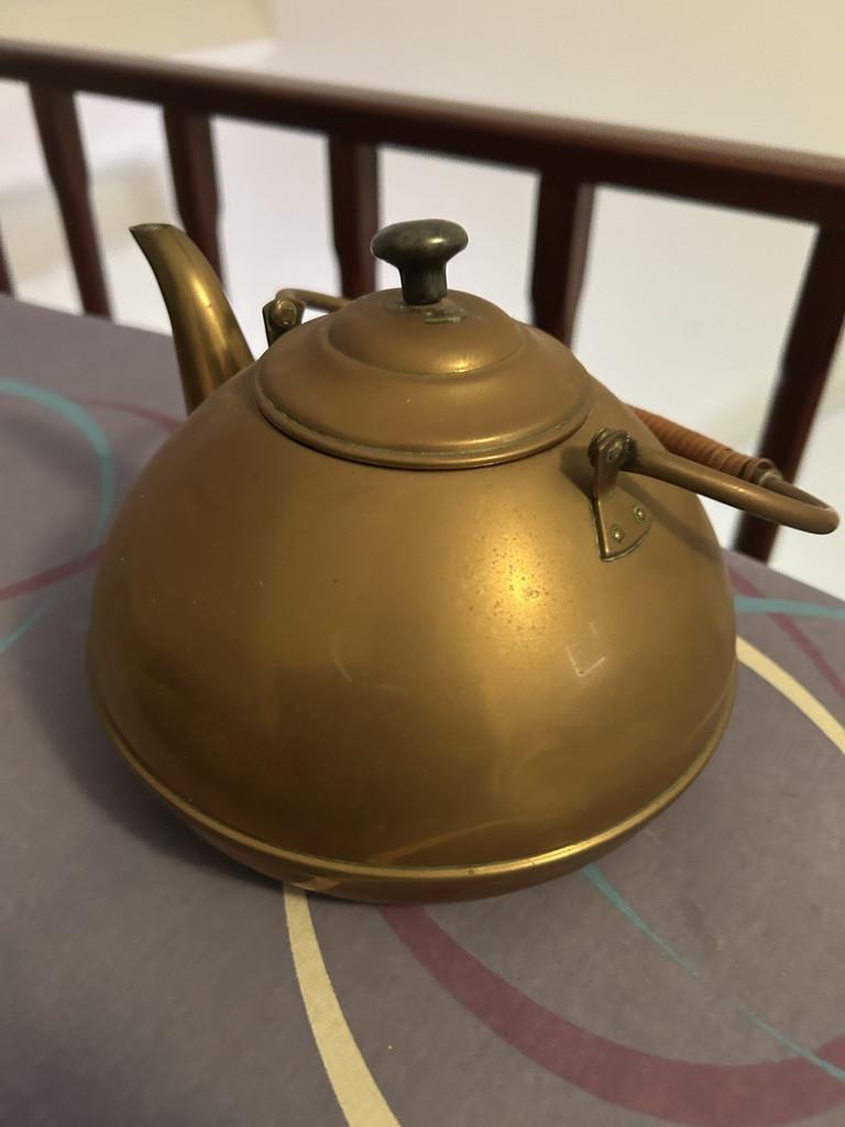 Koperen ketel gemerkt