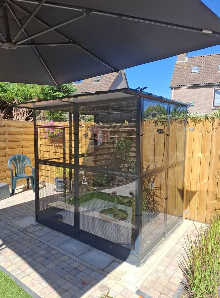 Voliere`s, verblijven,maatwerk......