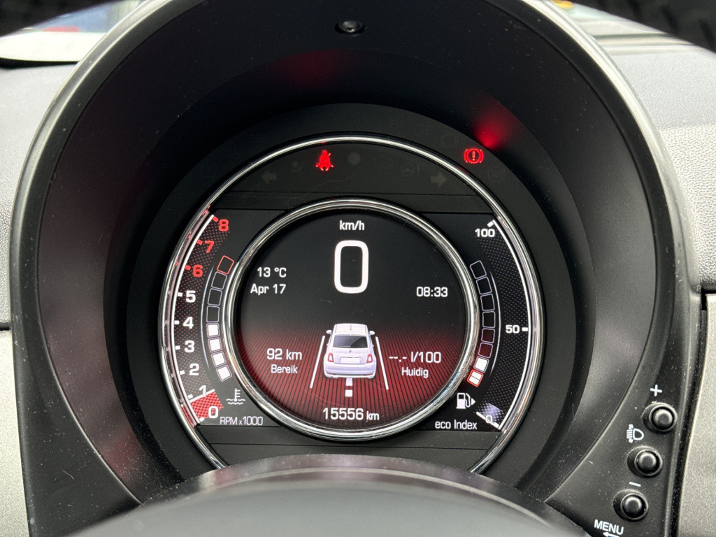 Fiat 500 1.0 hybrid sport | nl-auto | panorama | carplay | navi | clima | c