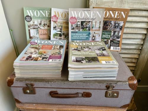 Tijdschriften “Wonen landelijke stijl”