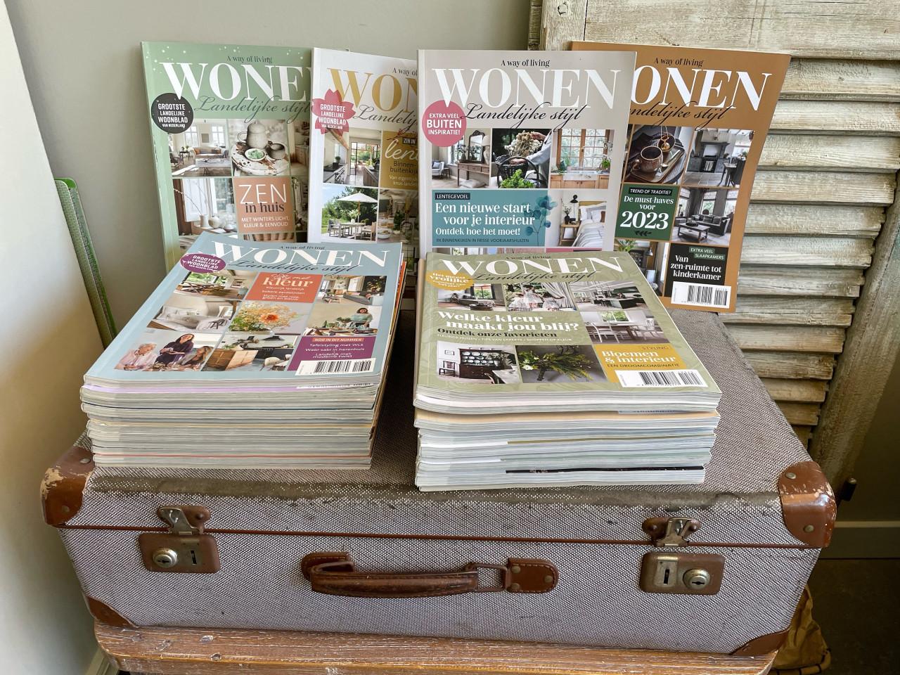 Tijdschriften “Wonen landelijke stijl”