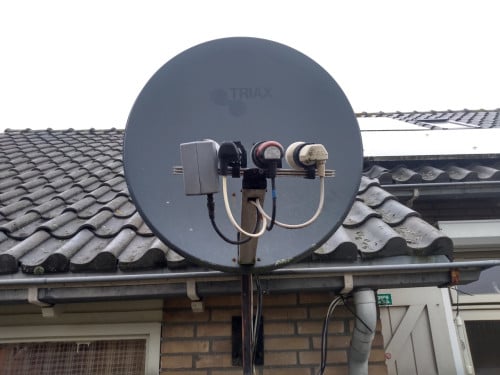 Te Koop schotel en ontvanger voor Canal digitaal