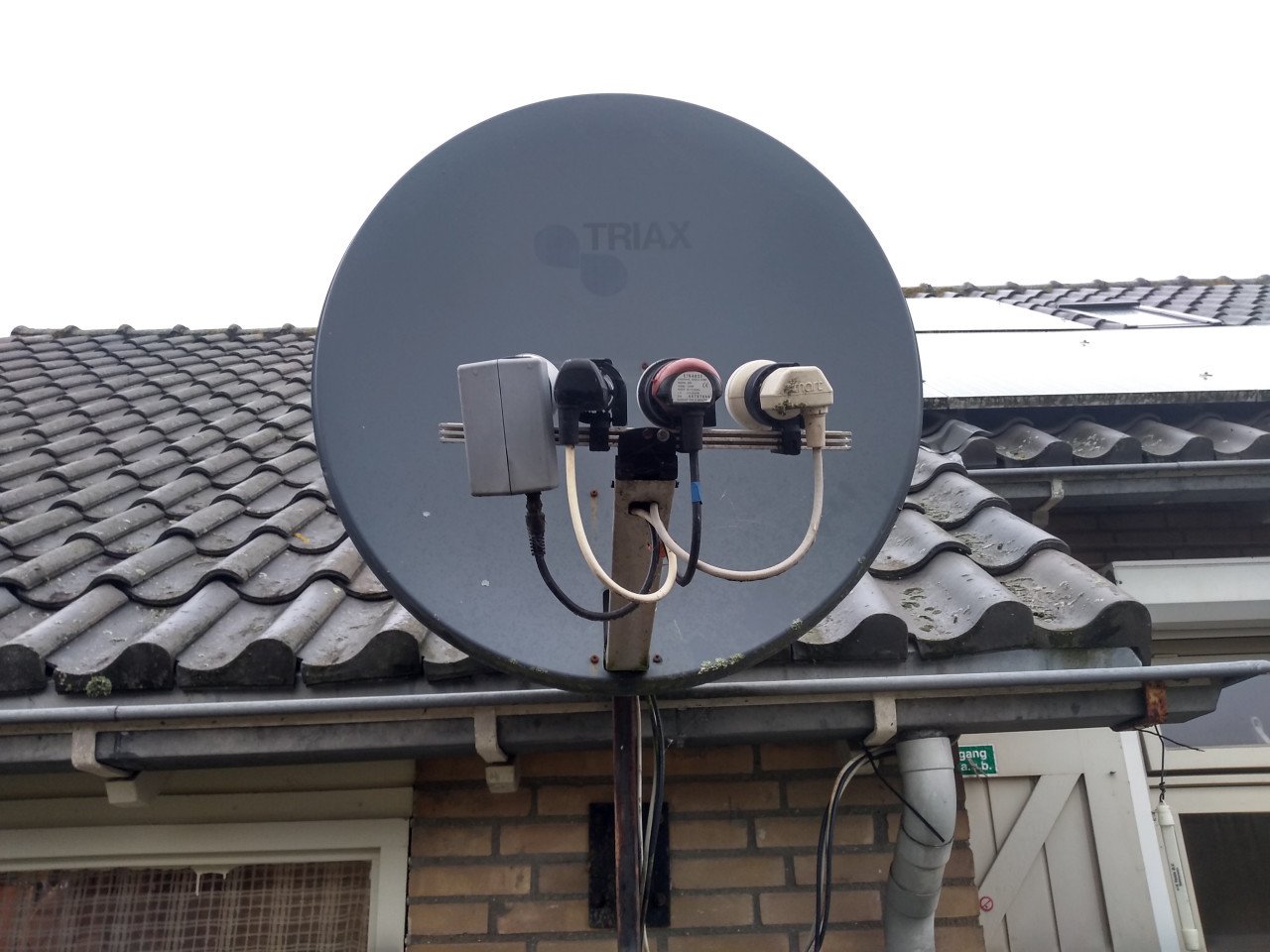 Te Koop schotel en ontvanger voor Canal digitaal