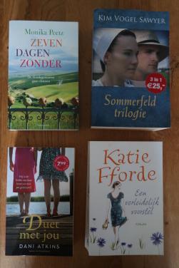 4 Verschillende literaire thrillers voor maar €1,00 per stuk