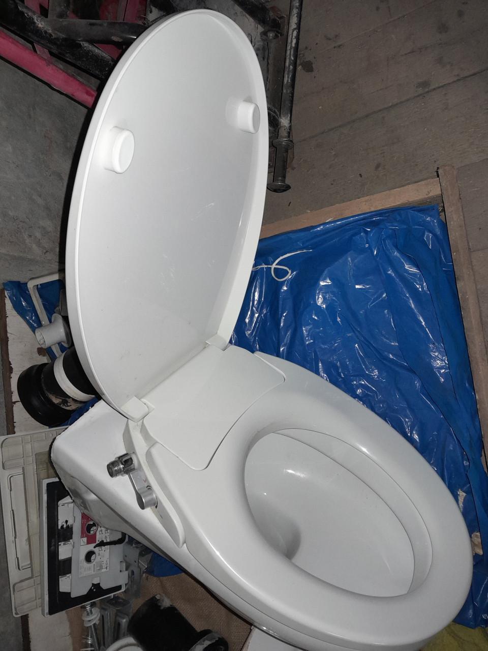 Wandcloset potten en overig matariaal