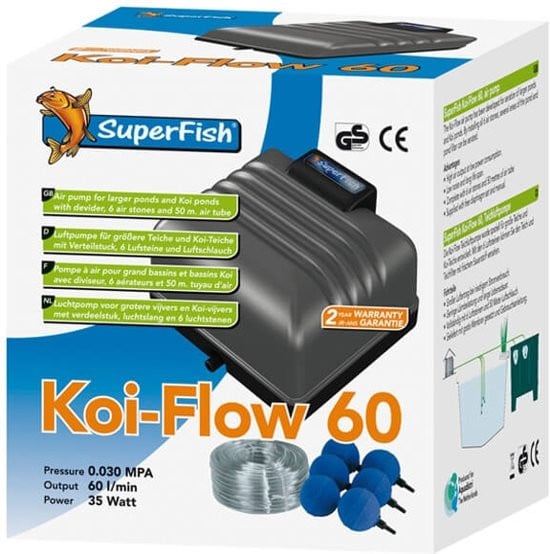 SuperFish Pond Eco 8500 41Watt verbruik zuinig