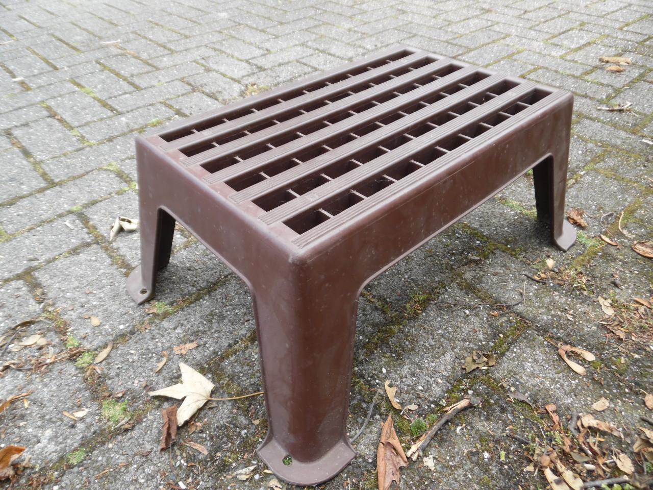 Opstapje voor caravan, camper