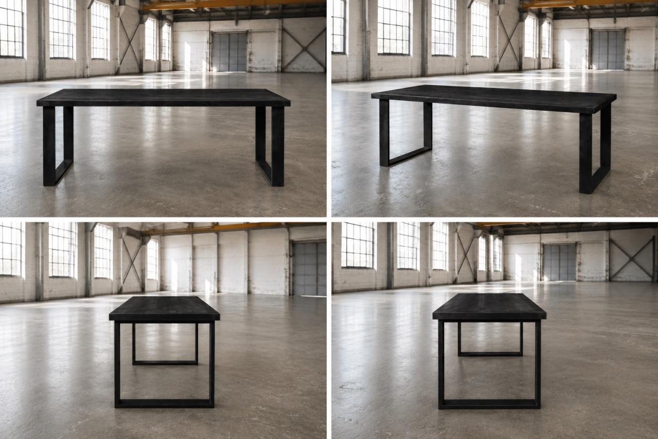 Mangohouten Eettafel 240x100 cm Mahom in verpakking