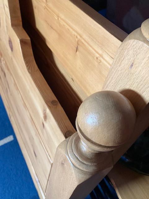 Blank houten Kinder ledikant