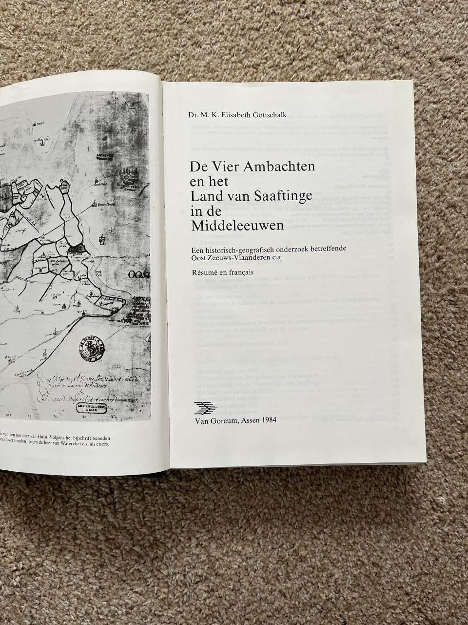 De Vier Ambachten en het Land van Saaftinge in de Middeleeuwen, Gottschalk
