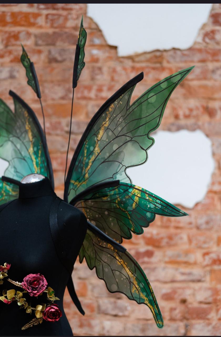 Fairy wings cosplay