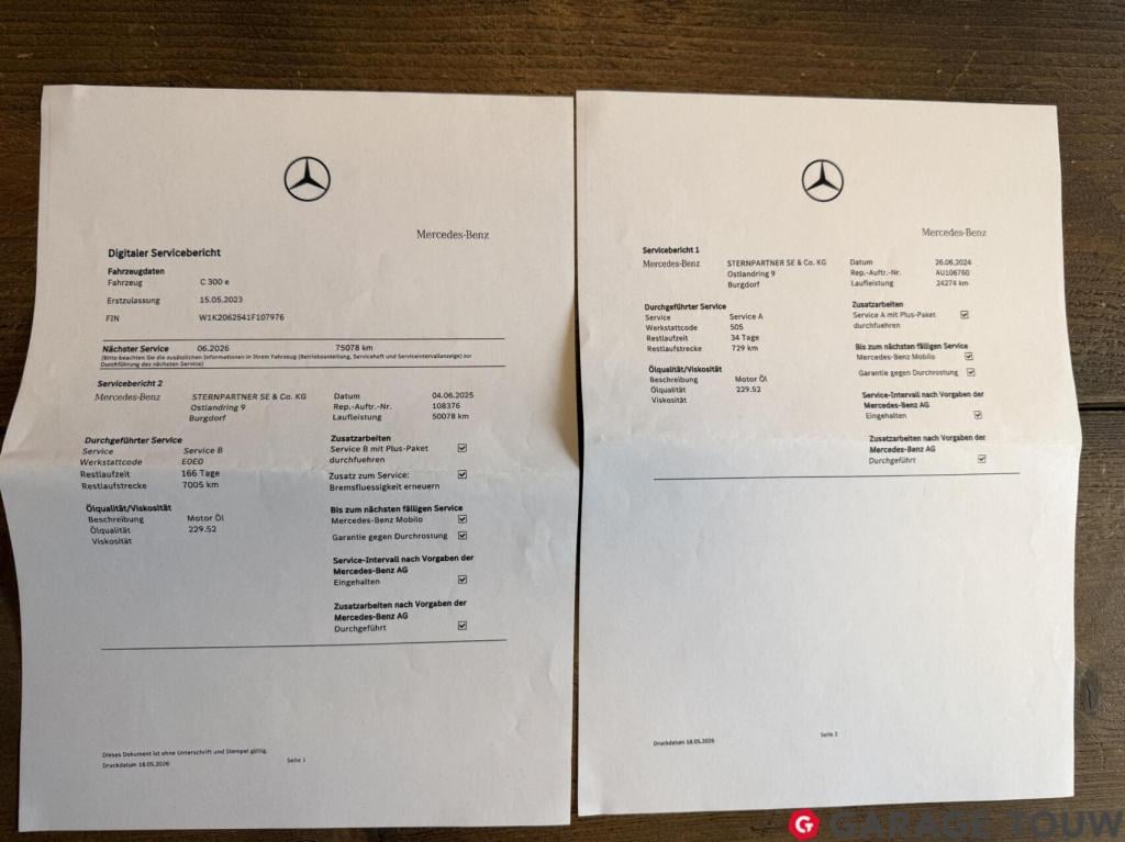 Mercedes-Benz C-Klasse estate 300 e business line