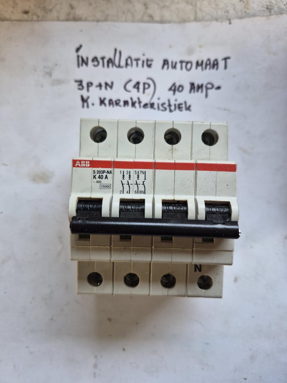 Aardlek automaten , en installatie automaten te koop