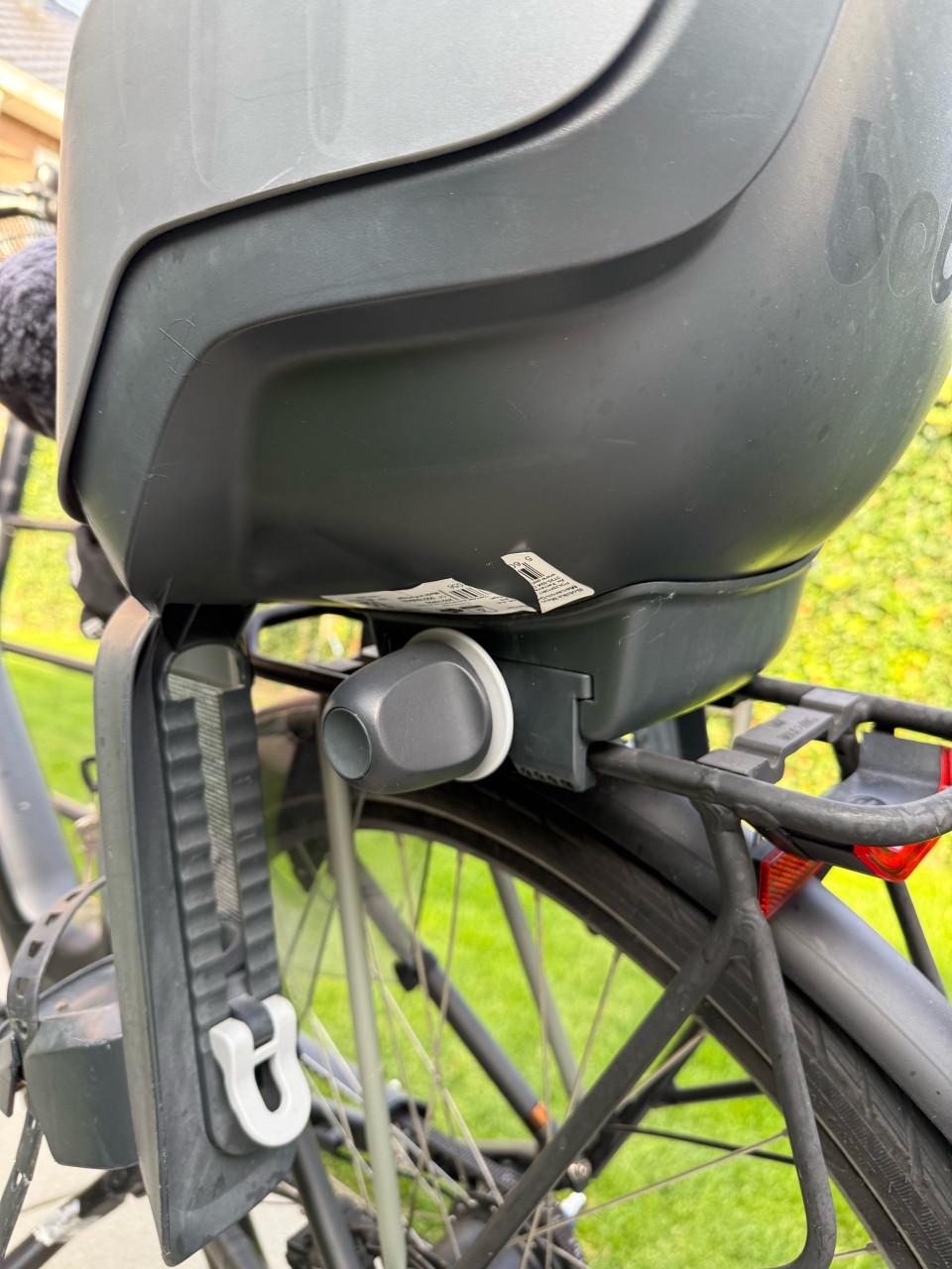 BoBike fietszitje achter