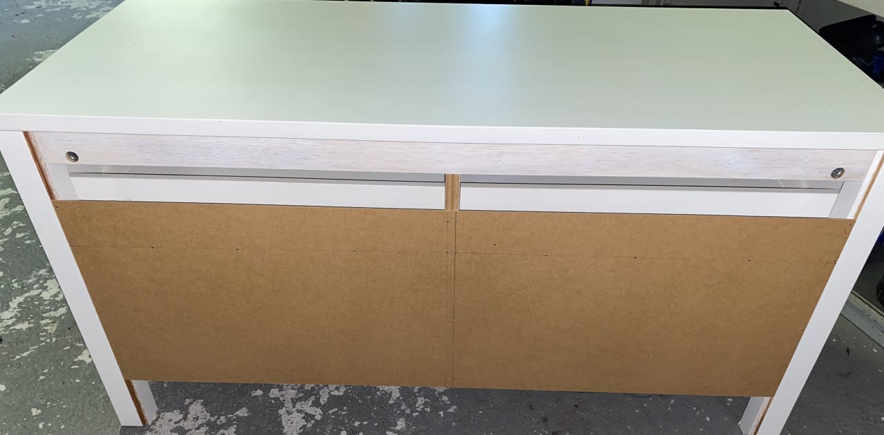 IKEA HEMNES tv meubel wit