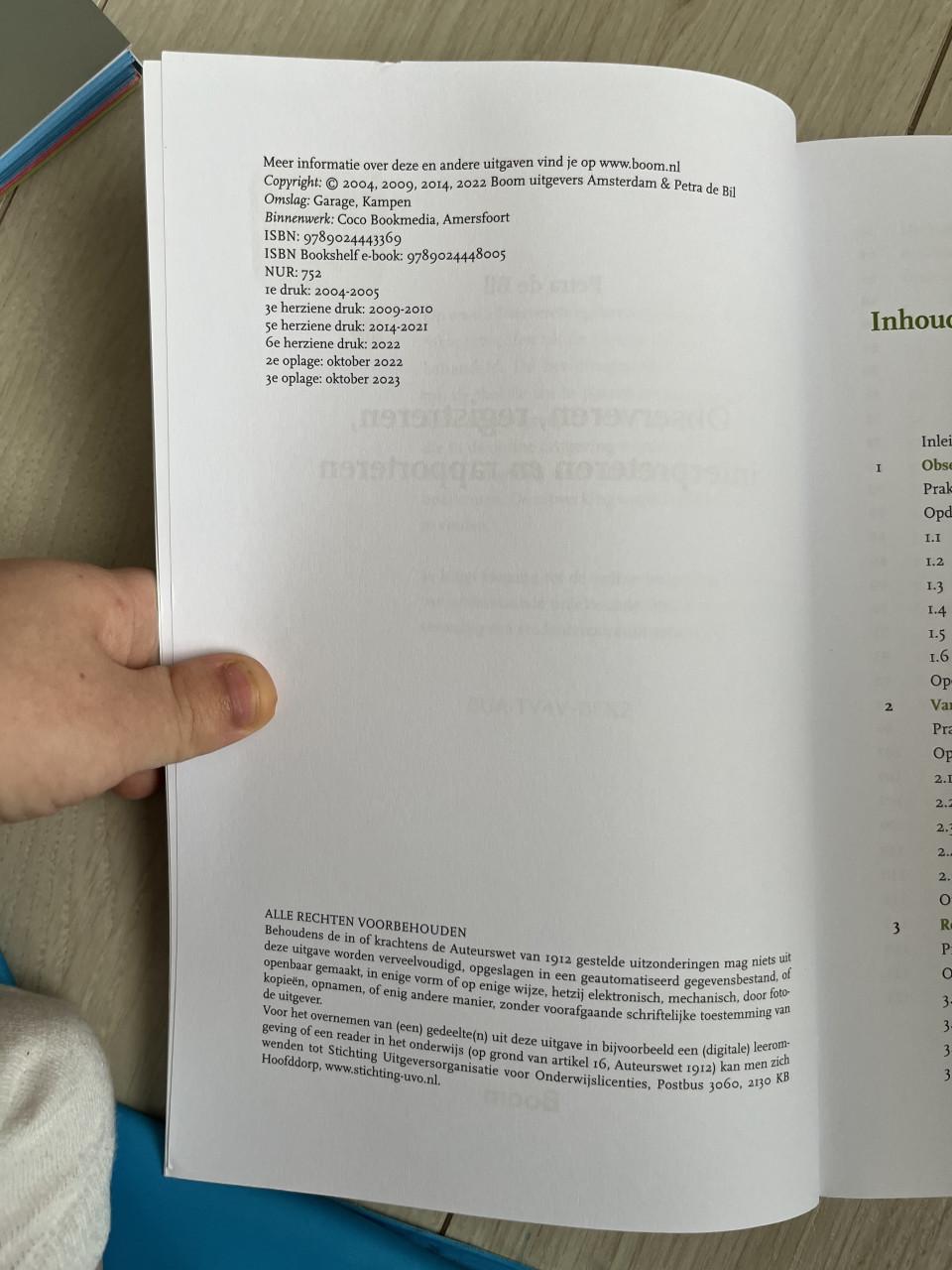 Petra de Bil – Observeren, registreren, interpreteren en rapporteren