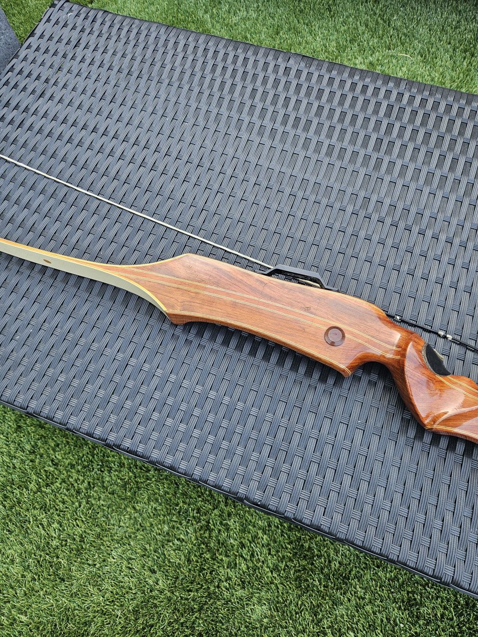 Prachtige heel grote vintage jaren 60 handboog marksman olympic...