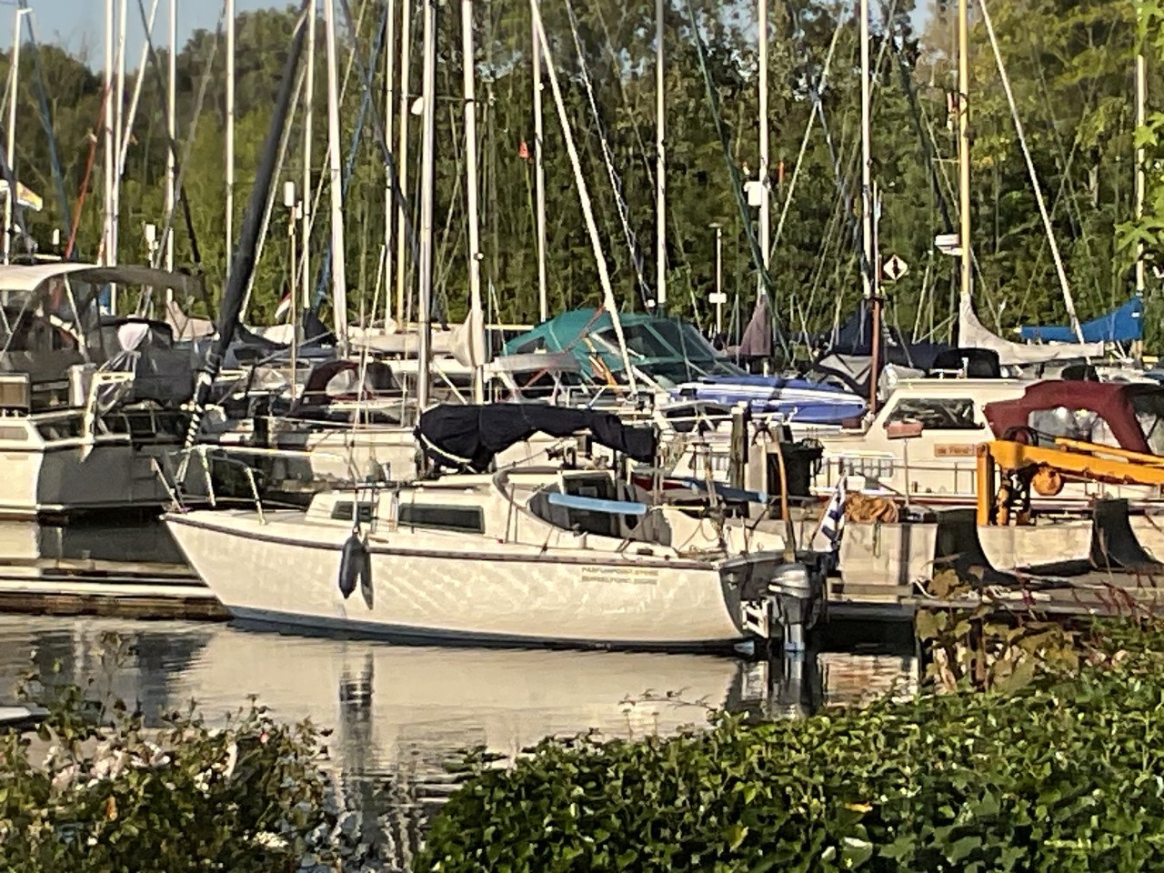 Zeilboot 720 ligplaats betaald tm 31 maart
