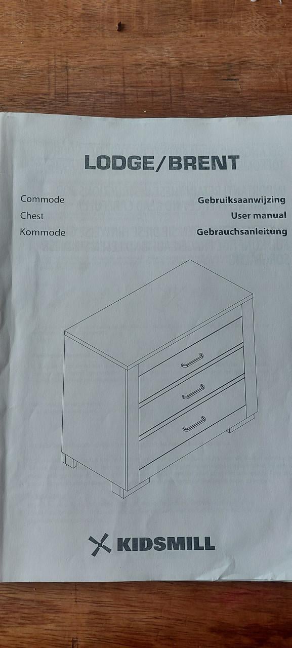 Ledikant, commode