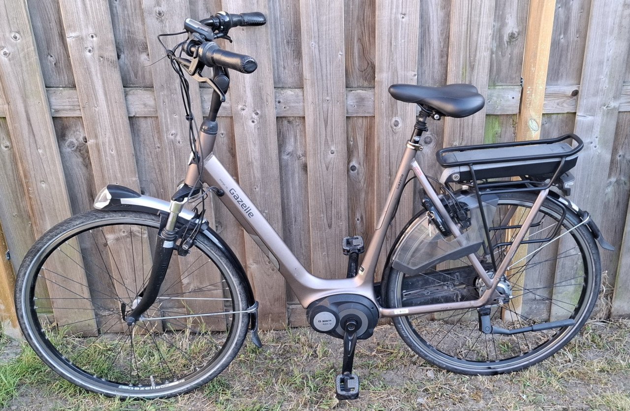 Gazelle Orange C8 HMB Bosch elektrische fiets 400Wh 61cm