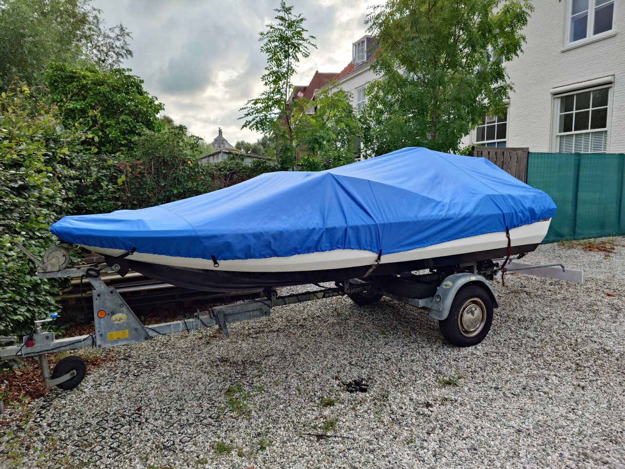 Beekman Ultra 450 met Riba Trailer, 55 PK motor en toebehoren