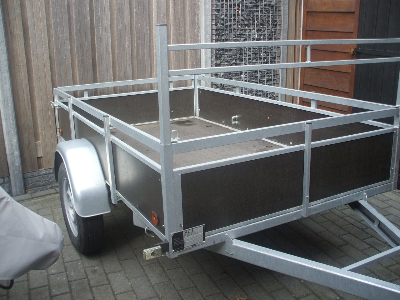Aanhangwagen DELJE 750 kg - 2 jaar oud