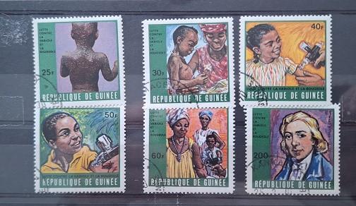Postzegels Rep. de Guinee