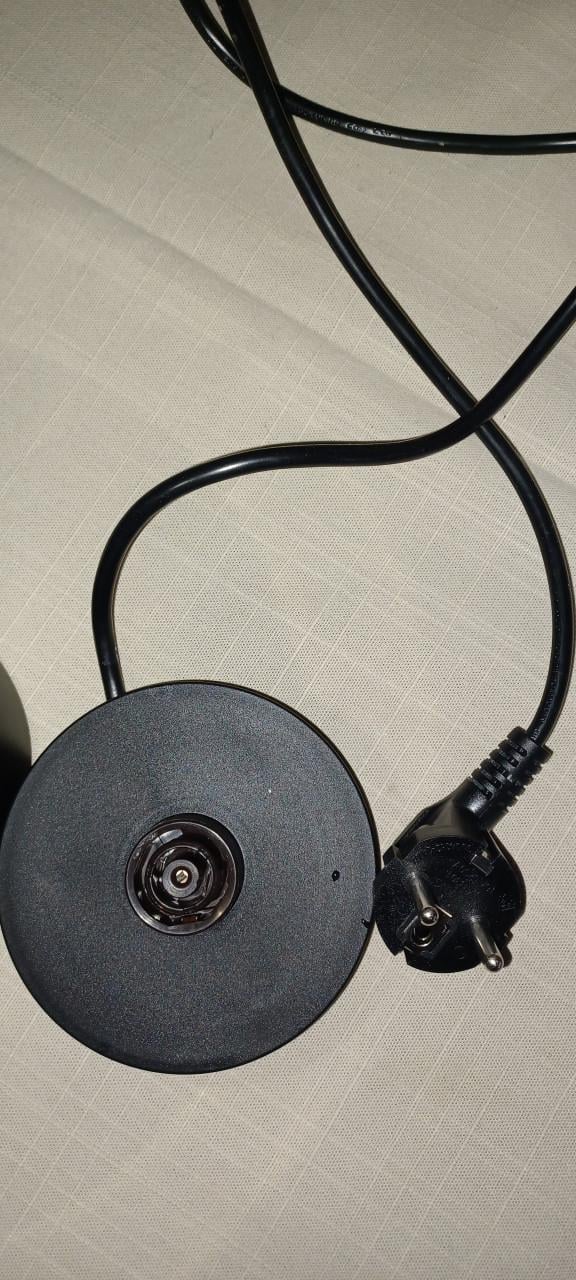 Zwarte melkopschuimer van Blue