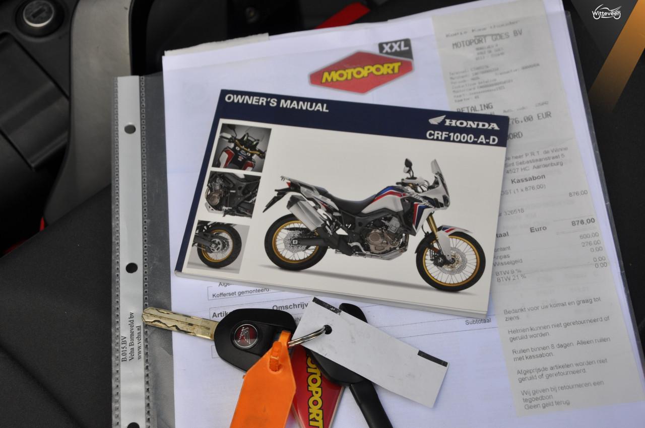 Honda CRF 1000L Africa Twin DCT ABS Zeer compleet, eerste eigenaar