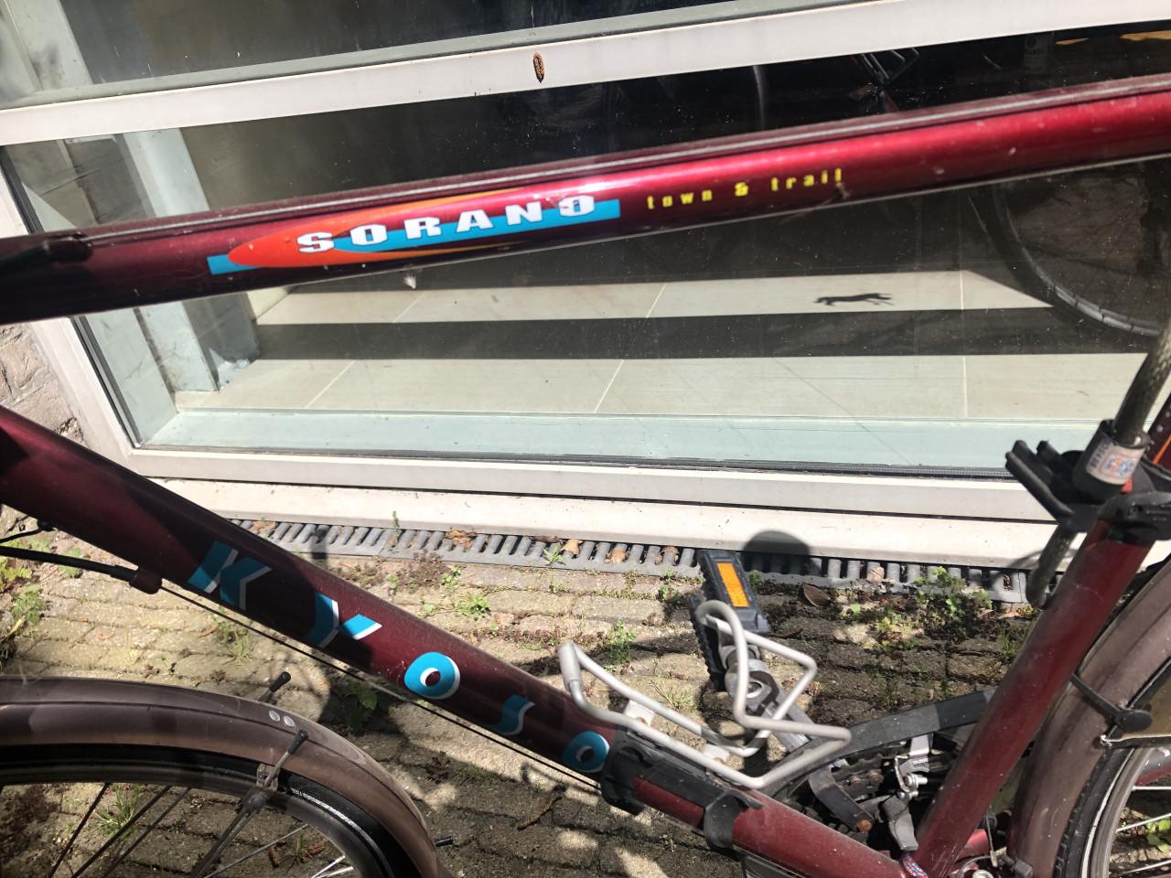 Oude vintage Kyoso herenfiets