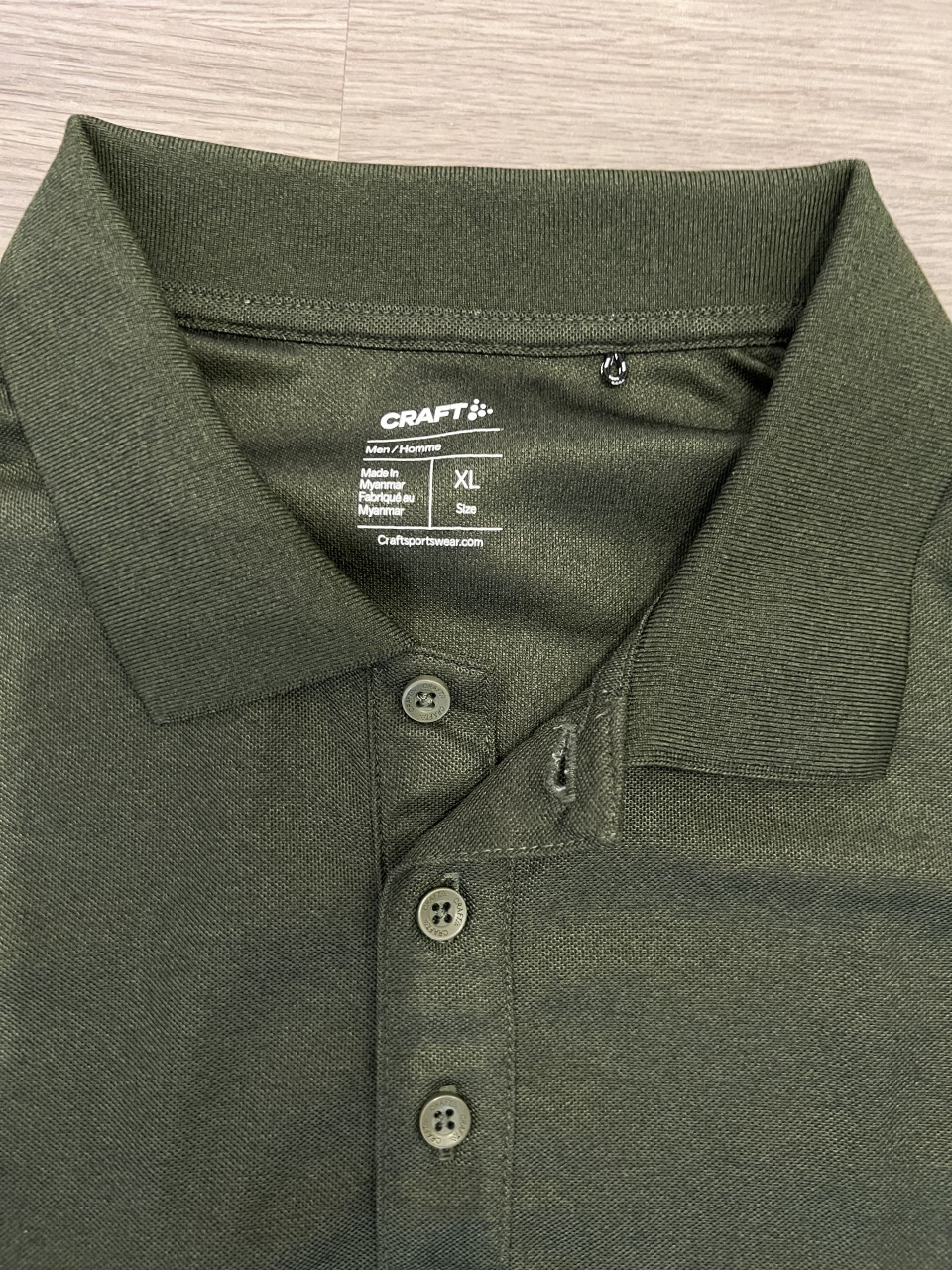 Craft unify polo groen